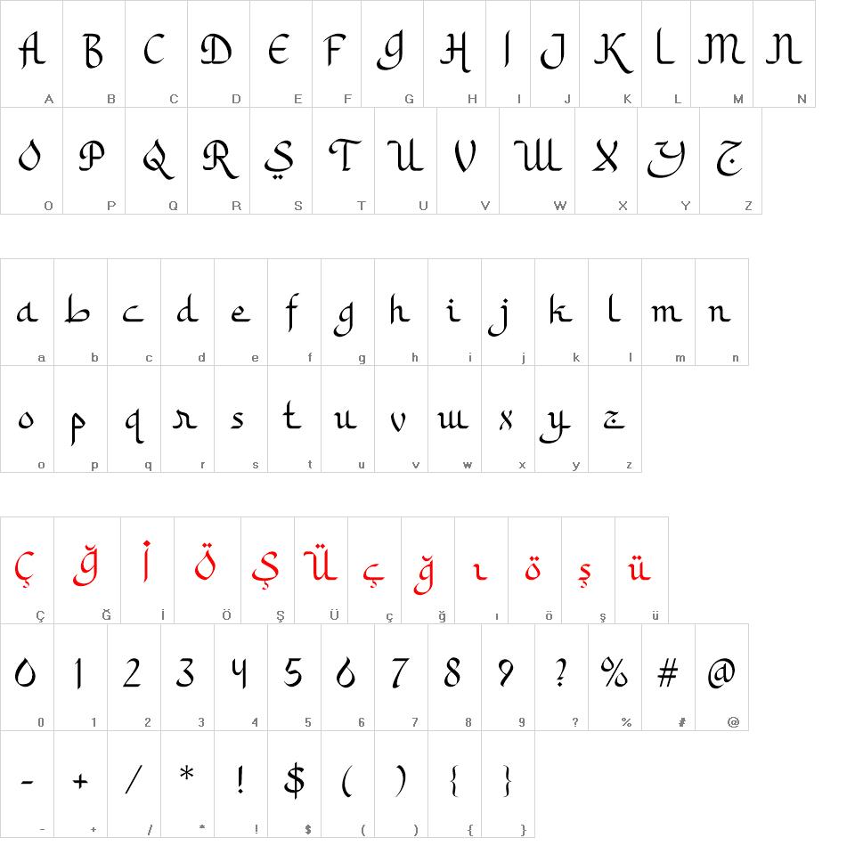 Khodijah font